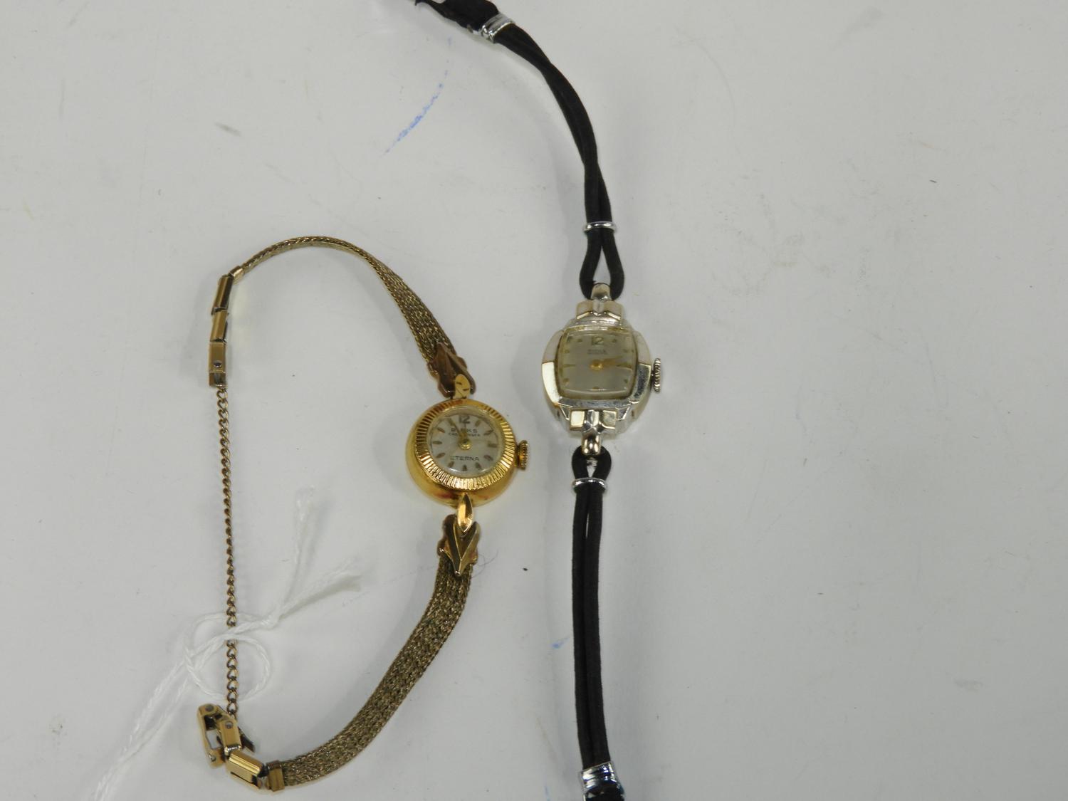 Murrays Auctioneers - Lot 10: 2 Vintage Ladies Birks watches, one 14K case