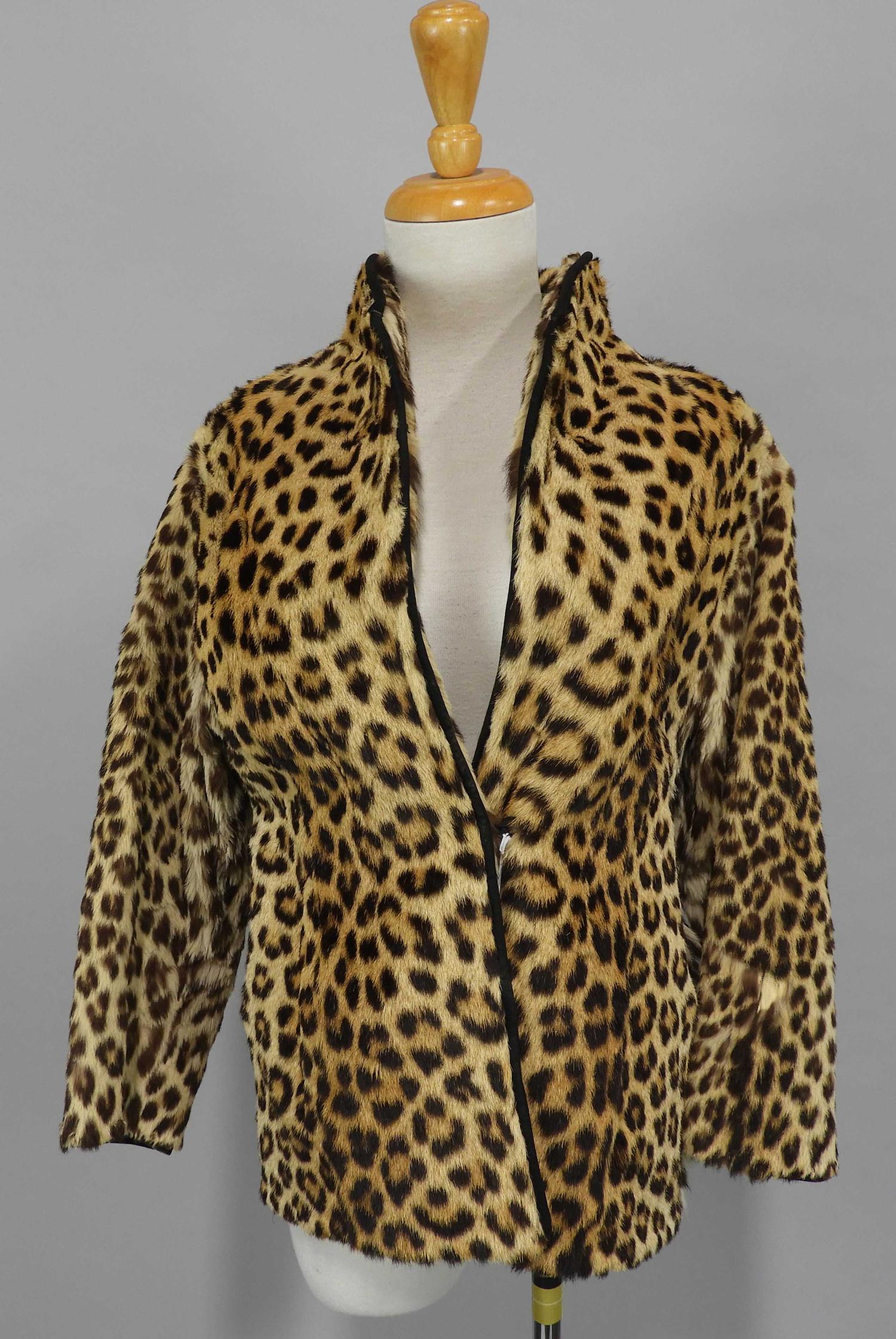 Murrays Auctioneers - Lot 68K: Vintage leopard fur jacket
